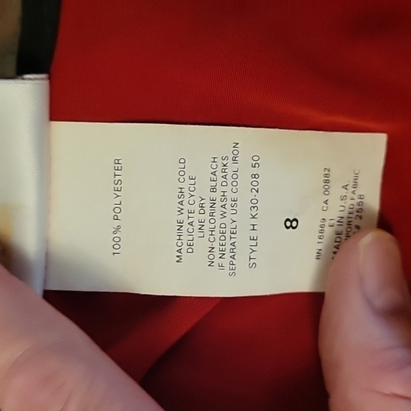 VTG LUCIA 1980s Colorful Long Sleeve Open Front Color Block Blazer - Picture 7 of 7